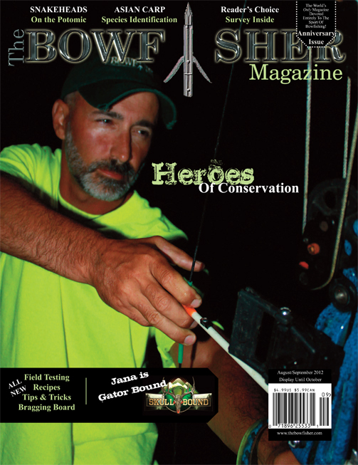 The Bowfishing Slam The Bowfisher Magazine Snakehead on the Potomac