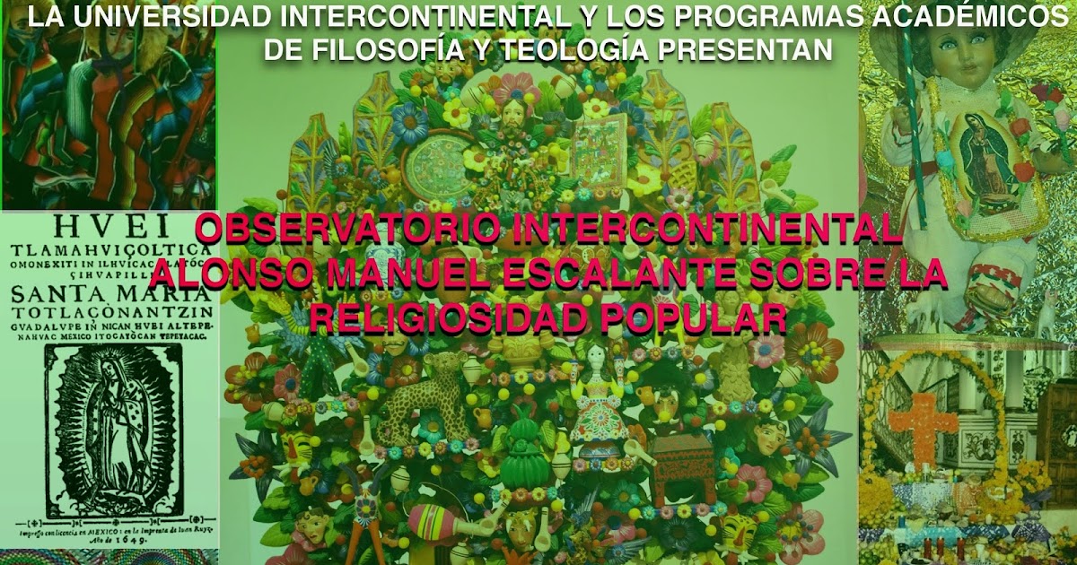 RELIGIOSIDAD POPULAR EN MÉXICO OBSERVATORIO DE LA RELIGIOSIDAD POPULAR