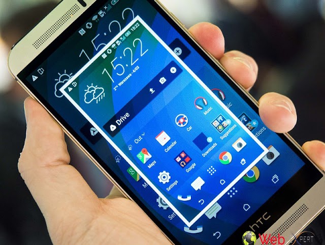 How to take a screenshot to the HTC One M9
