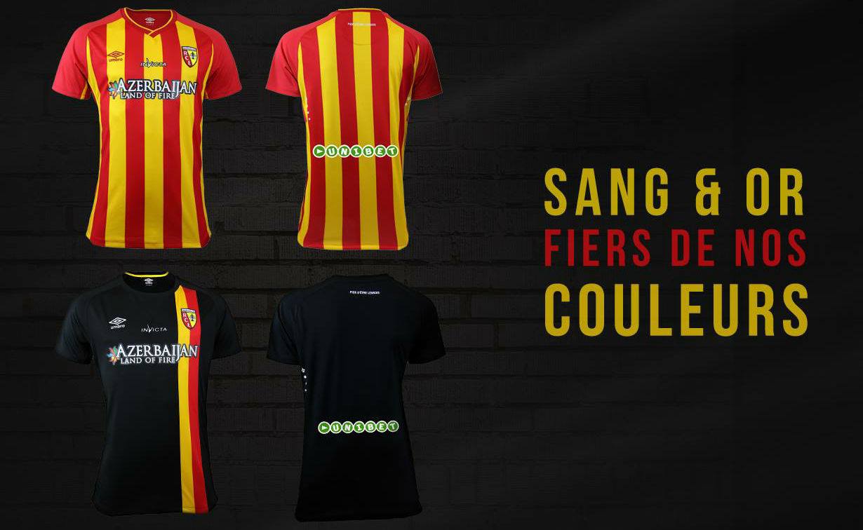 Nouveaux Maillots 2014/2015 RC Lens (Umbro)