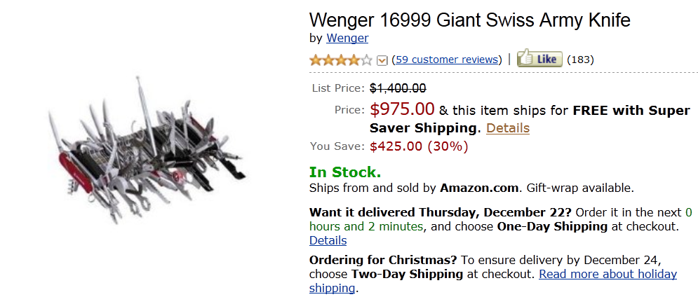 Swiss Army Knife King Amazon Laughs Funny Amazon Reviews