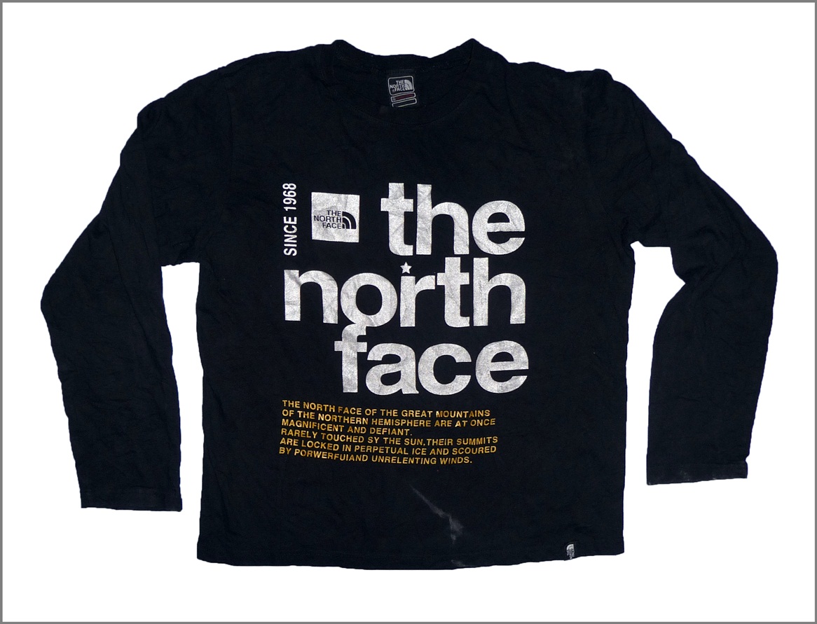northern face t shirt