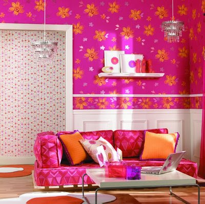 Hot Pink Bedroom
