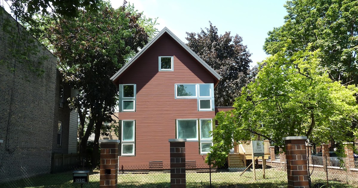 The Chicago Real Estate Local West Andersonville modern house taking old fashioned sweet time