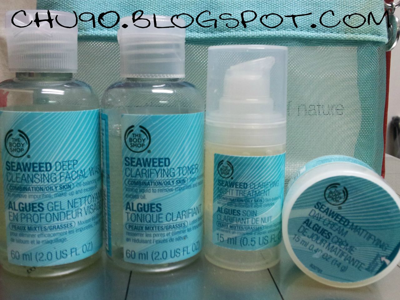 The Body Shop Seaweed Skin Care Starter Kit Chuiee Glam