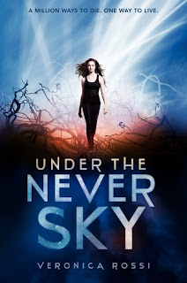 book cover of Under the Never Sky by Veronica Rossi