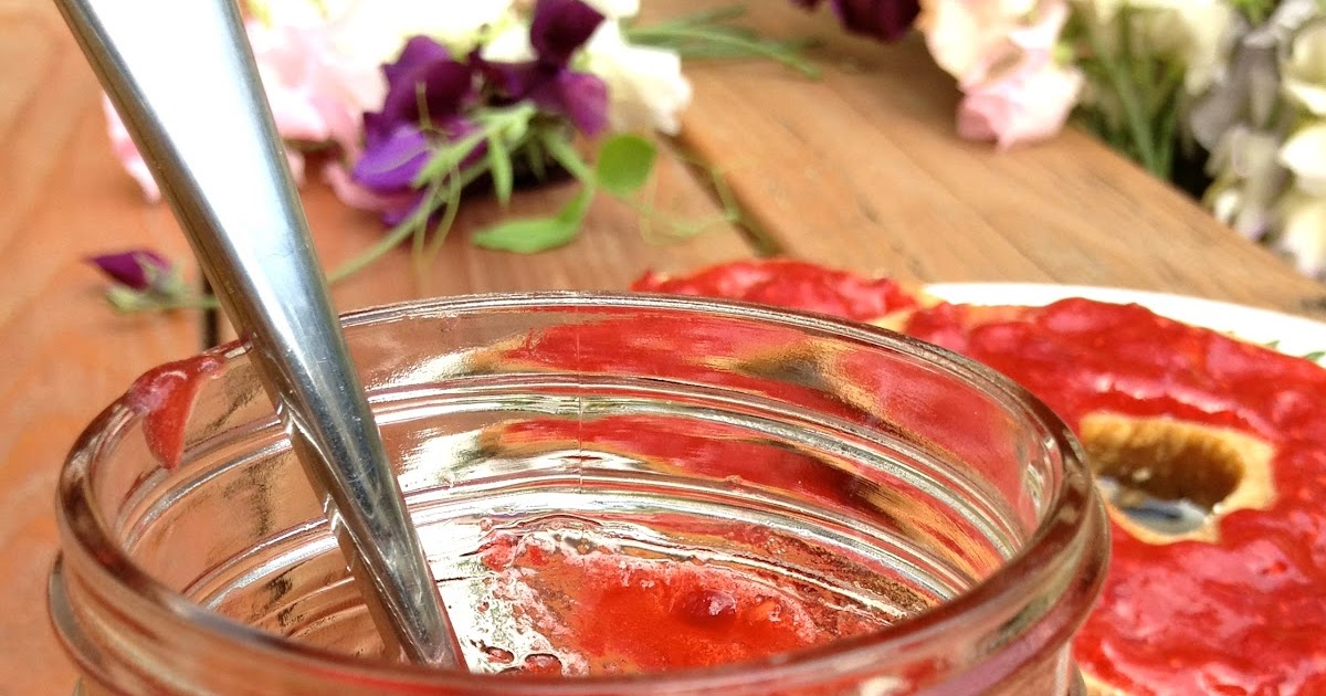 The Baked Alaska Project Rose Hip & Raspberry Freezer Jam