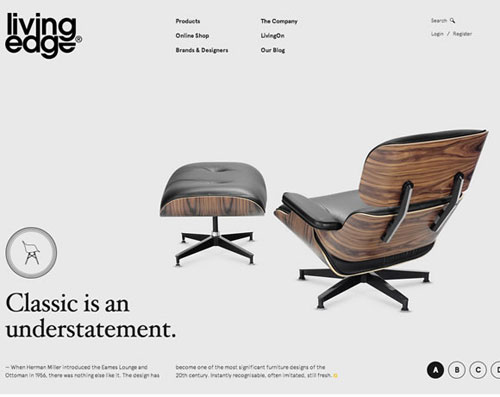 clean website design