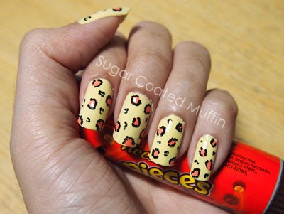 Isabel Lee | Malaysian Beauty & Lifestyle Blogger: Bright Yellow Leopard Nails