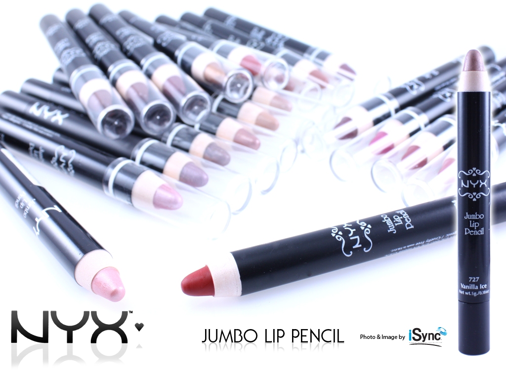 The Pink Thought Bubble by BabyJap Swatchfest VI NYX Jumbo Lip Pencils