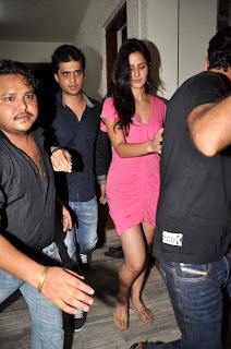 Katrina Kaif at Ranbir kapoor's birthday bash Katrina Kaif at Ranbir kapoor's birthday bash