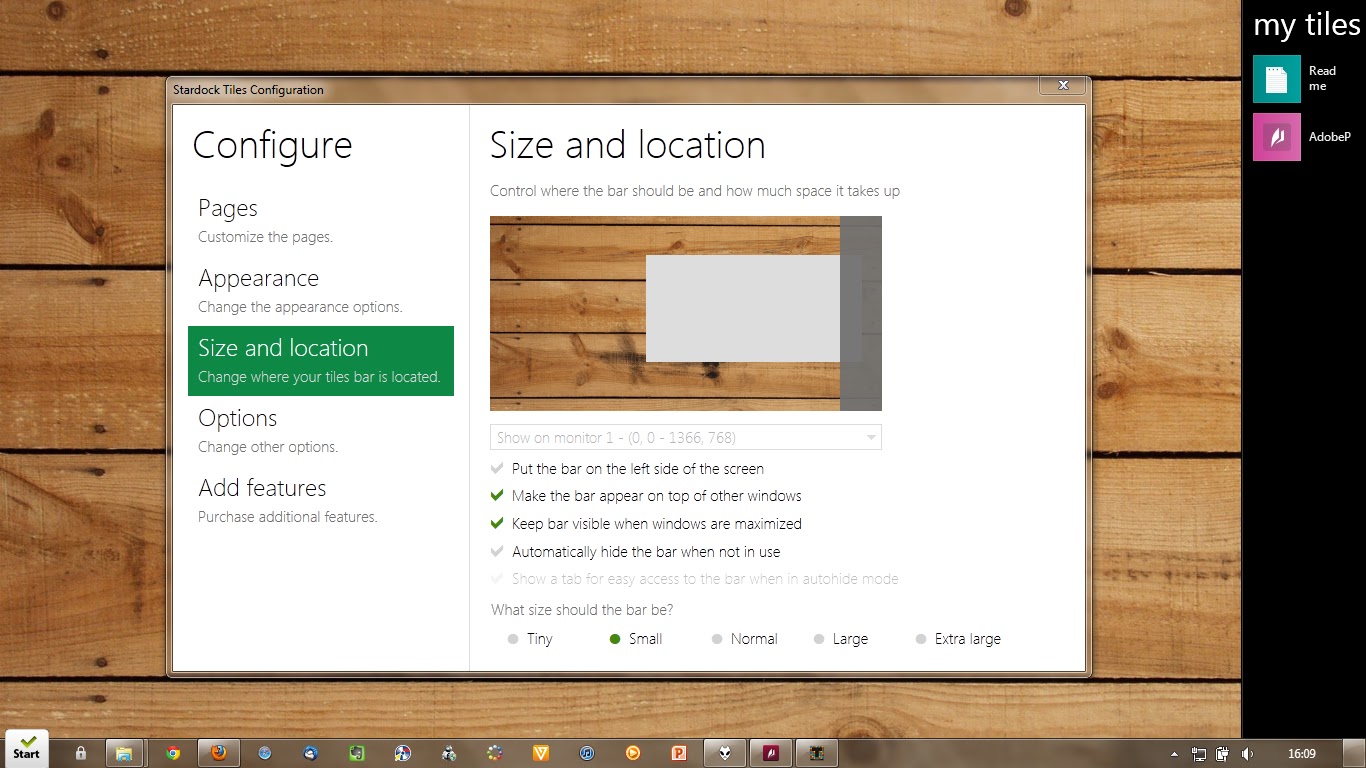 My Tech, My Life Tiles Apps Organizer for Windows