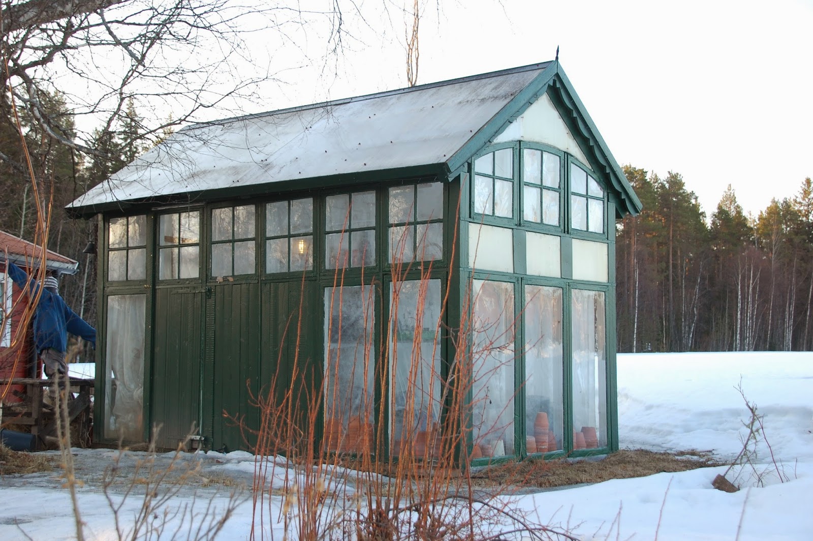 Svanå trädgård: mars 2014