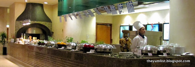 Buffet Line Up Prince Hotel, Greek Promo