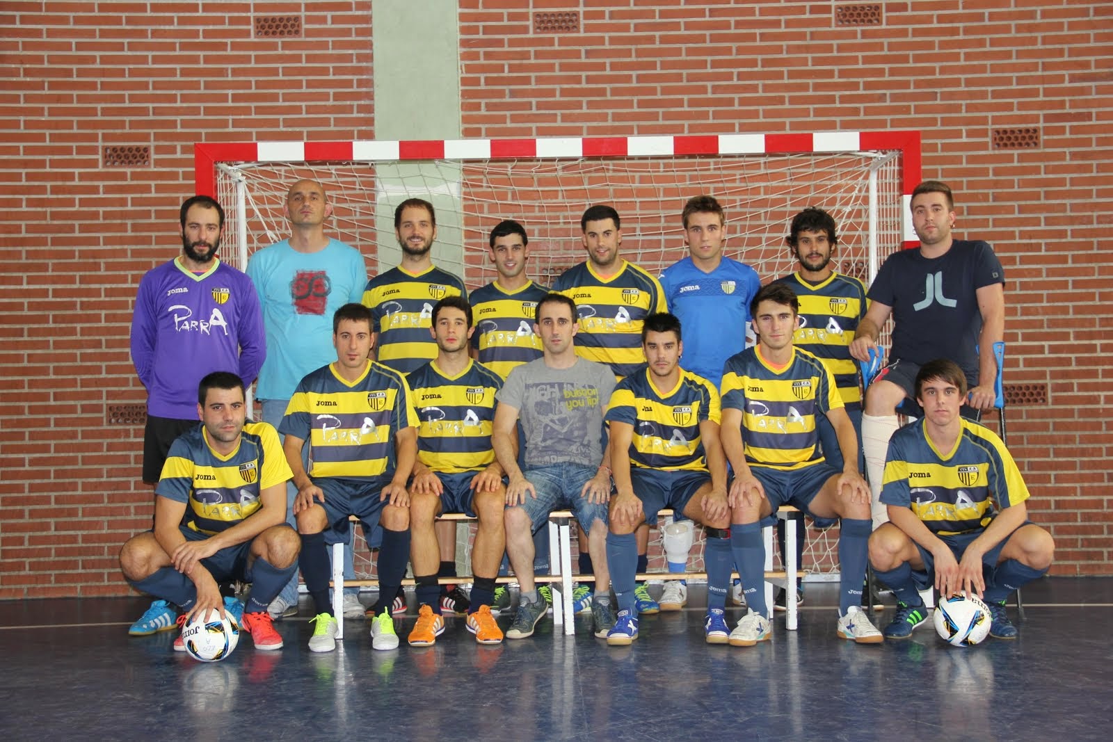 Plantilla Elorrioko Buskantza Tercera 2014/2015