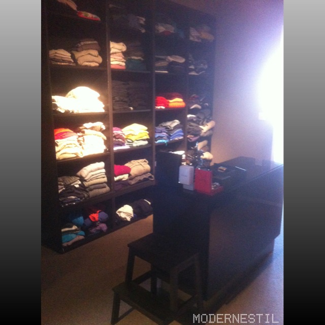 Modernestil: walk in closet