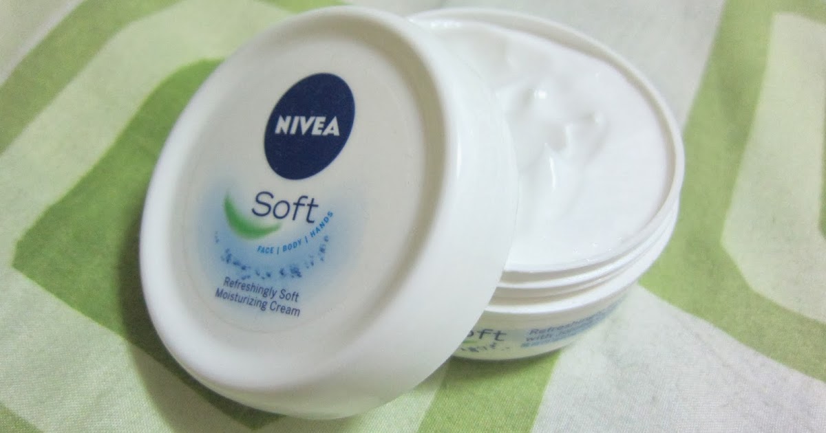 NIVEA SOFT MOISTURIZING CREAM (FOR FACE, BODY AND HANDS) REVIEW