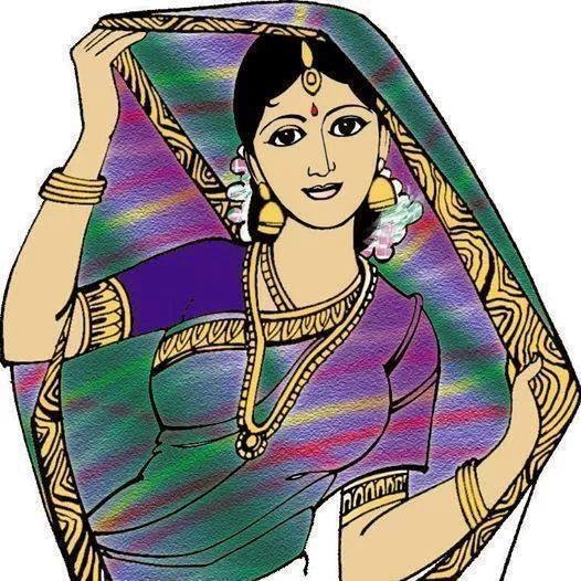 TELUGU WEB WORLD DESI VILLAGE BEAUTY PAINTING