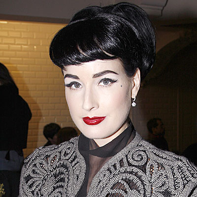 Inanity And The Girl Pin Up Side Fringe Minus The Scissors