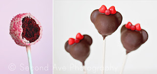 Ciste Gras Cake Pops food photography, cake pops