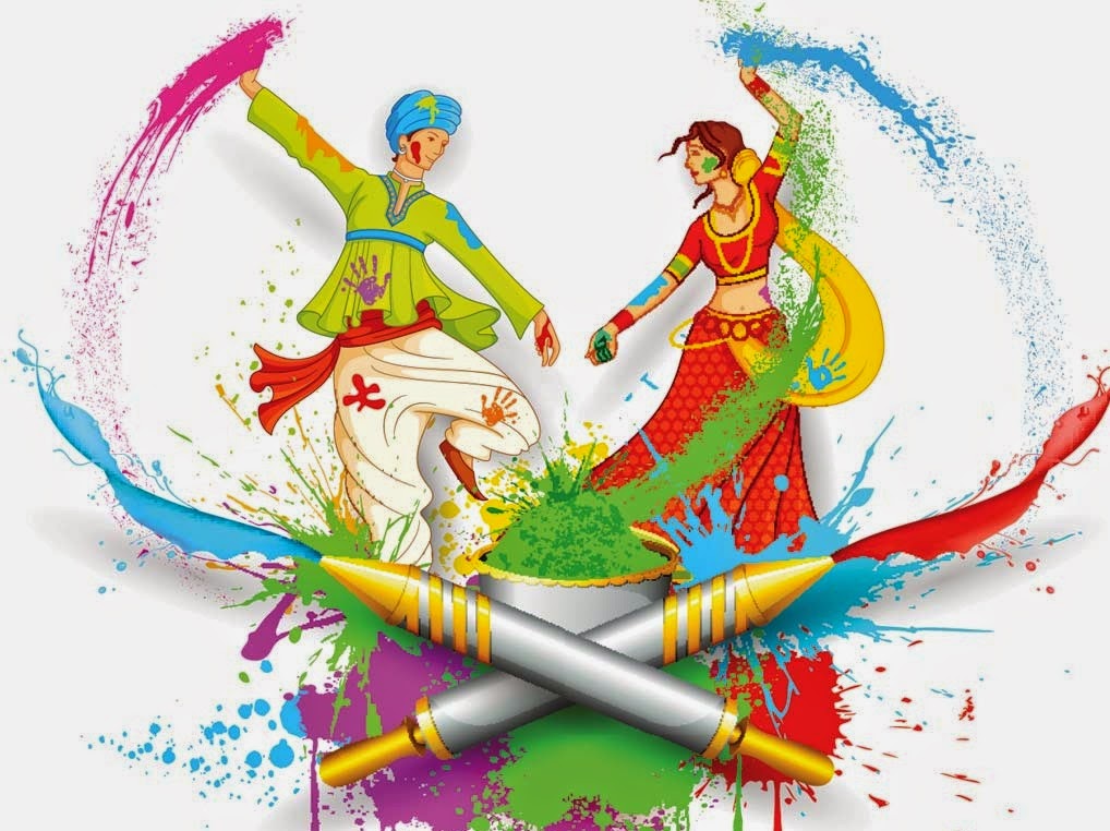Holi cards/images/pics for twitter Holi images for whatsup