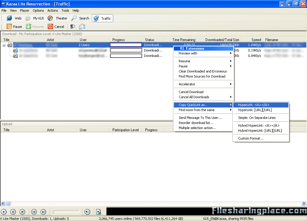 KAZAA LITE 2 7 kazaa lite 2 7: