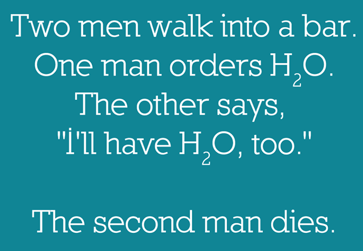 medical laboratory and biomedical science h2o2 christmas chemistry joke