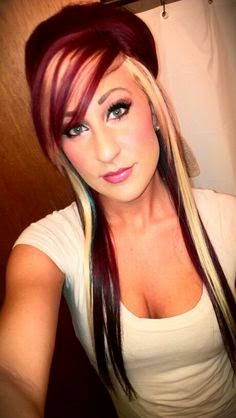 Brown Hair With Blonde Peekaboo Fashion S Feel Tips And Body Care