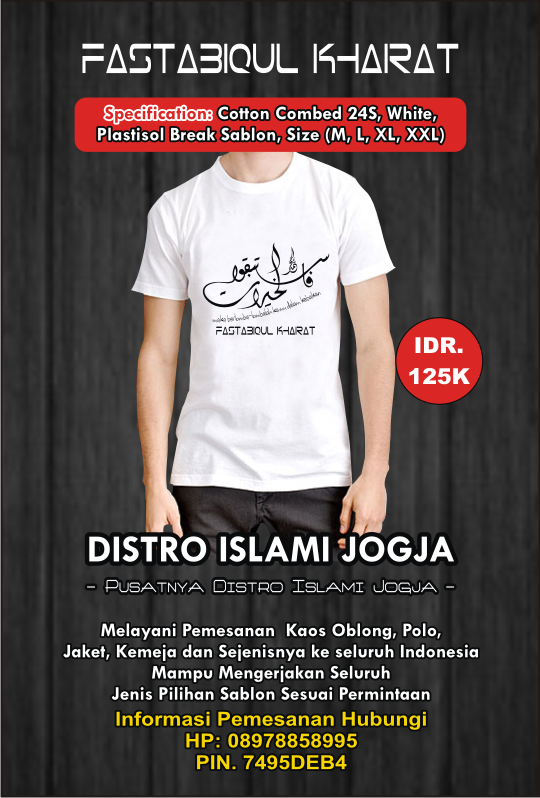 kaos islami fastabiqul khairat gigih kaos islami fastabiqul khairat gigih