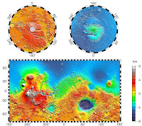 Geography of Mars Planet