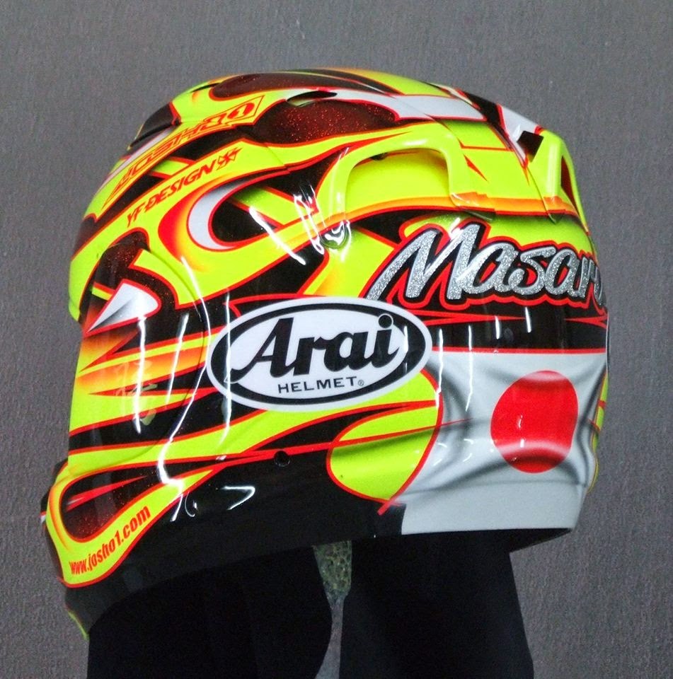 Racing Helmets Garage Arai RXGP "Josho1" 2015 by YF Design
