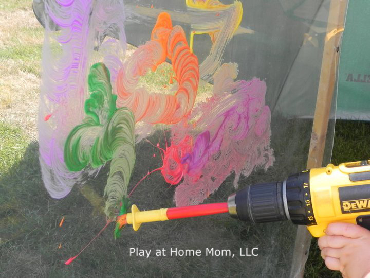 Play At Home Mom LLC The Power Behind The Process (painting with a