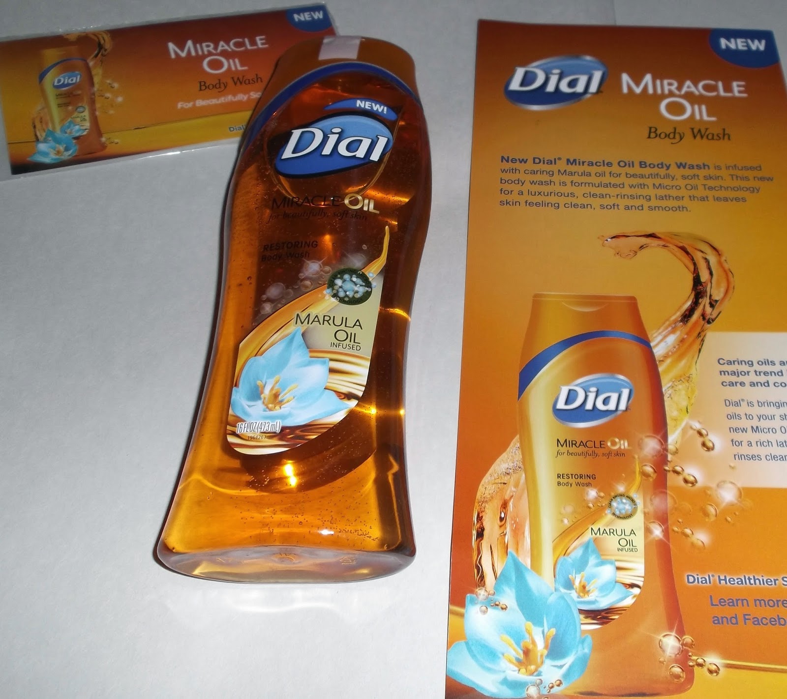 Cassandra M's Place Dial Body Wash Miracle Oil Marula Oil Infused