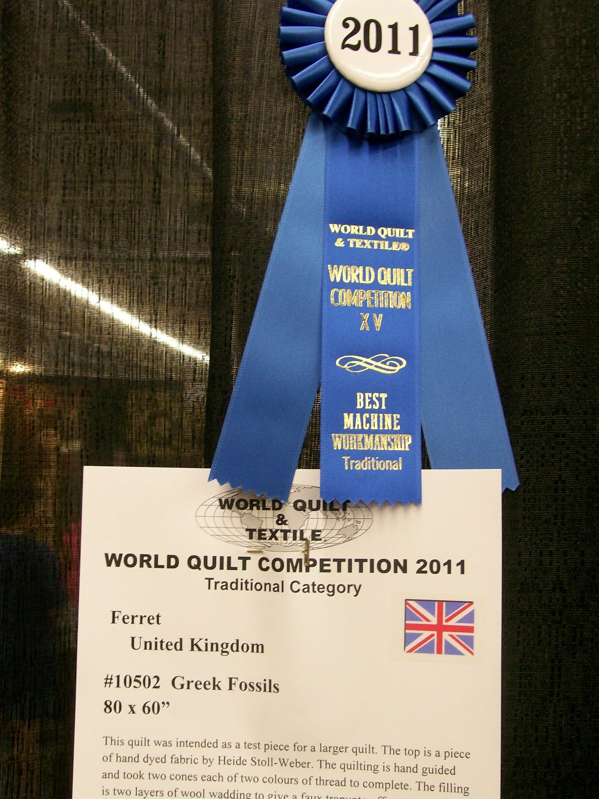 Color Me Quilty WORLD QUILT SHOW NEW ENGLAND IX (Part 1)