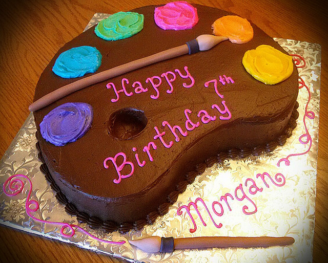 Simply Sweet Artists Palette Cake