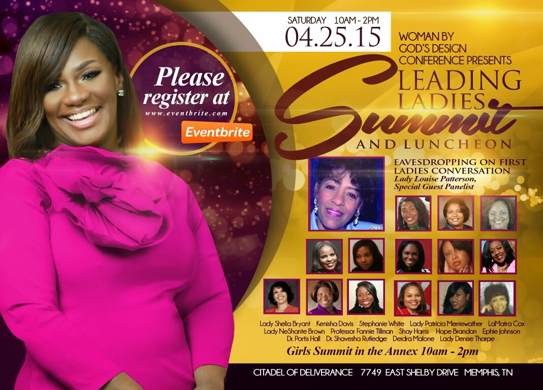 citadel woman by gods design conference gods leading ladies women luncheon flyer