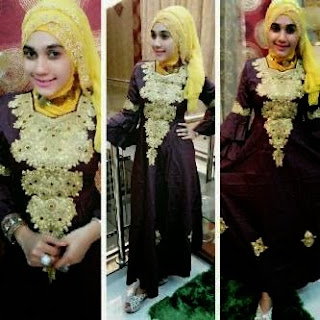 Gamis cantik desain elegan untuk hari raya lebaran tahun 2015 Gamis cantik desain elegan untuk hari raya lebaran tahun 2015