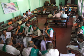 South Indian Farmers at the SICCFM meeting