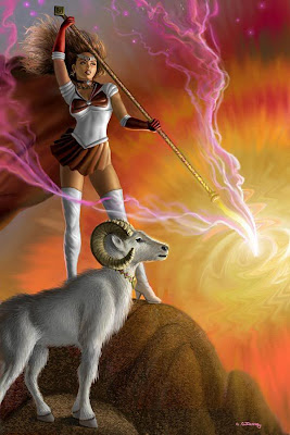 aries mujer hermosa