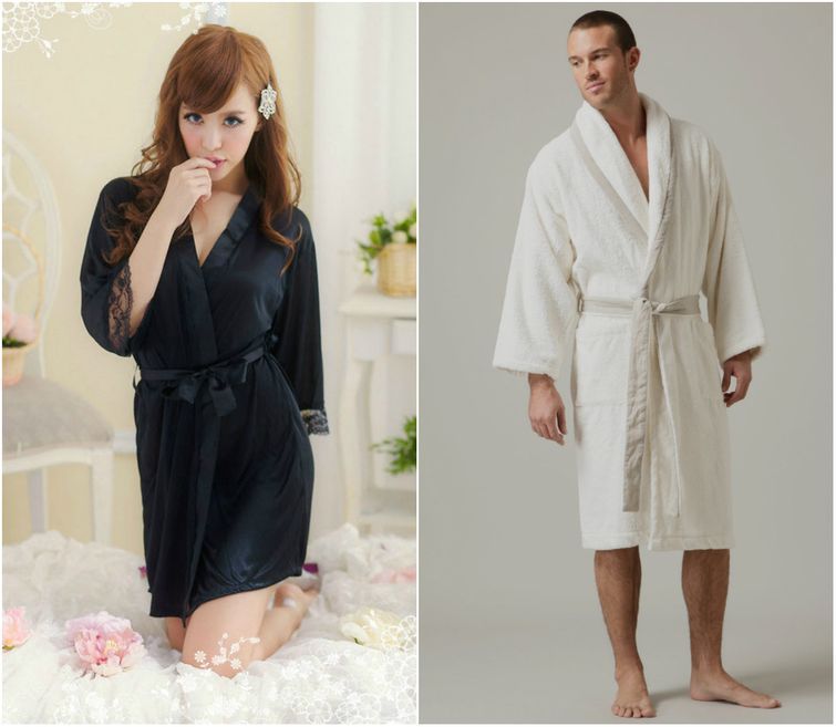 Халатик с поясом и карманами 