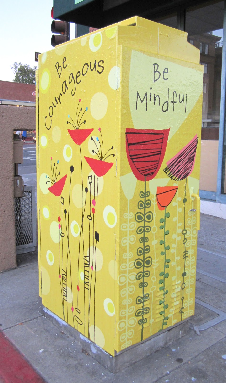 Kate Harper Blog My Street Art on a Berkeley Utility Box