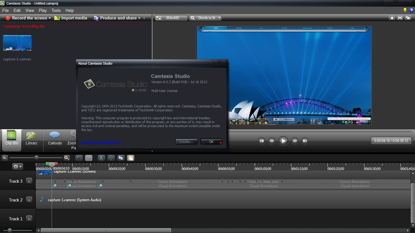 Camtasia studio full version crack