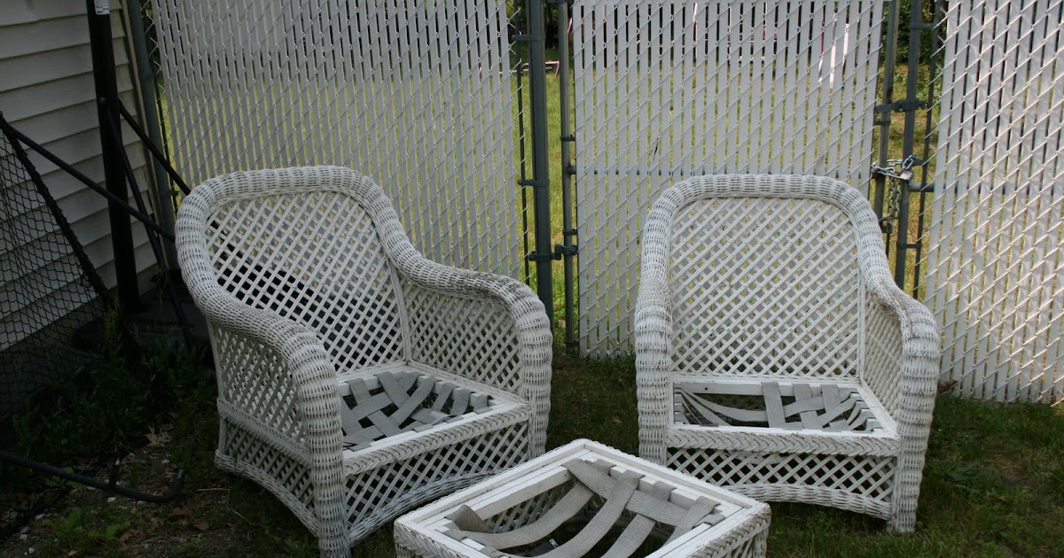 NamesOnTheJerseyShore Reduce, Reuse, Recycle The Wicker Chairs