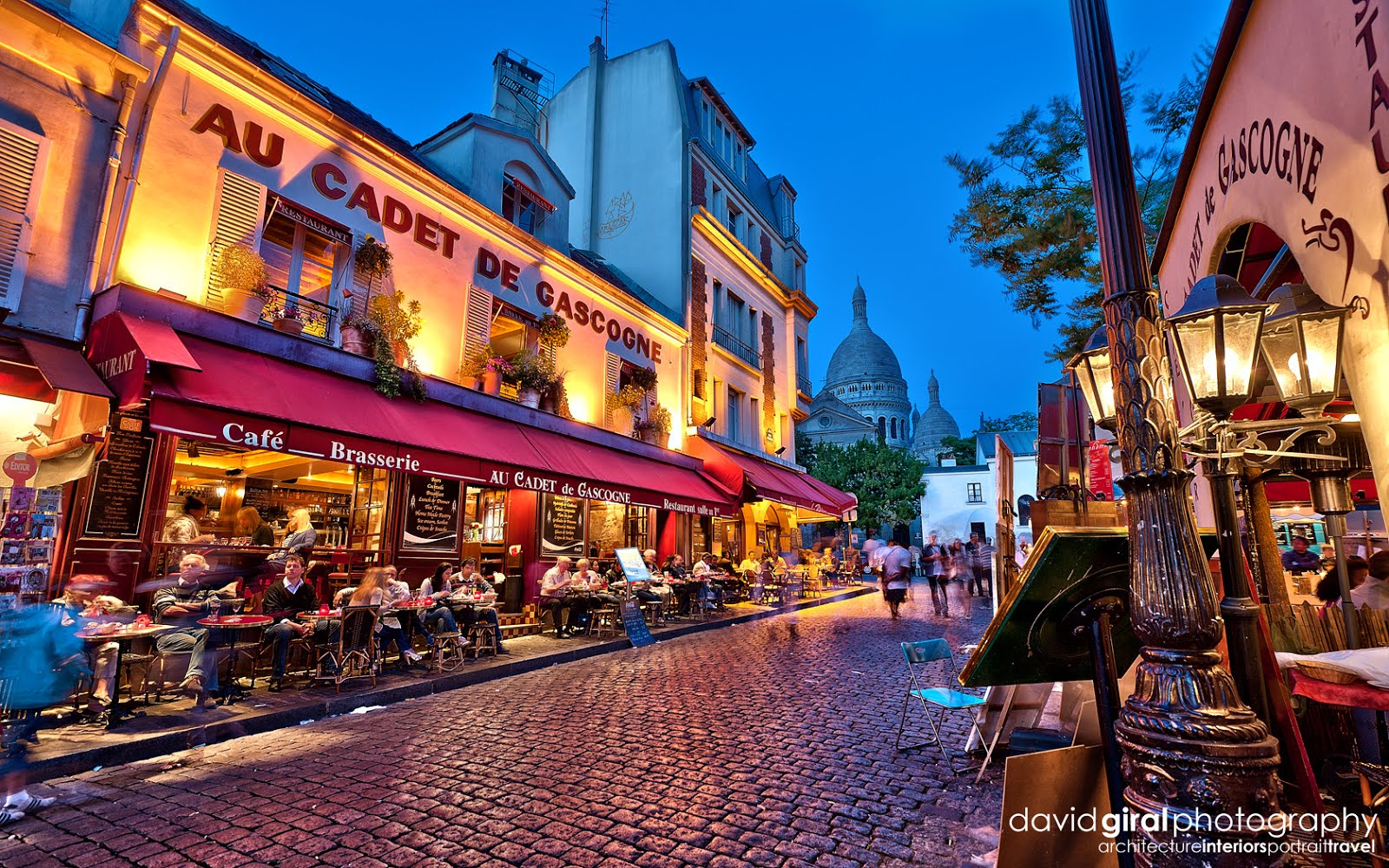 Terrasses à Montmartre