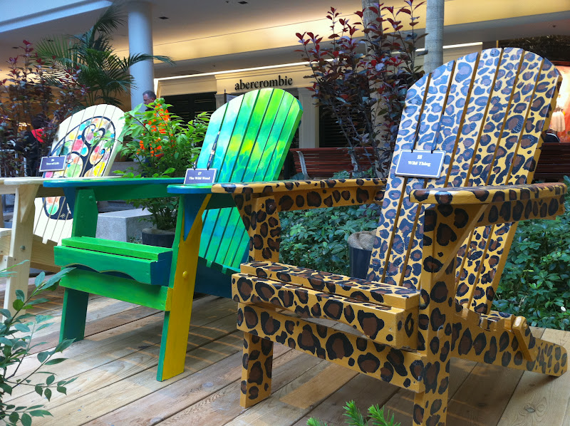 Sweet on You Hand Painted Garden Chairs