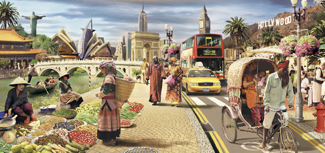 Global_World_Panorma_3000_Educa_puzzle Global_World_Panorma_3000_Educa_puzzle