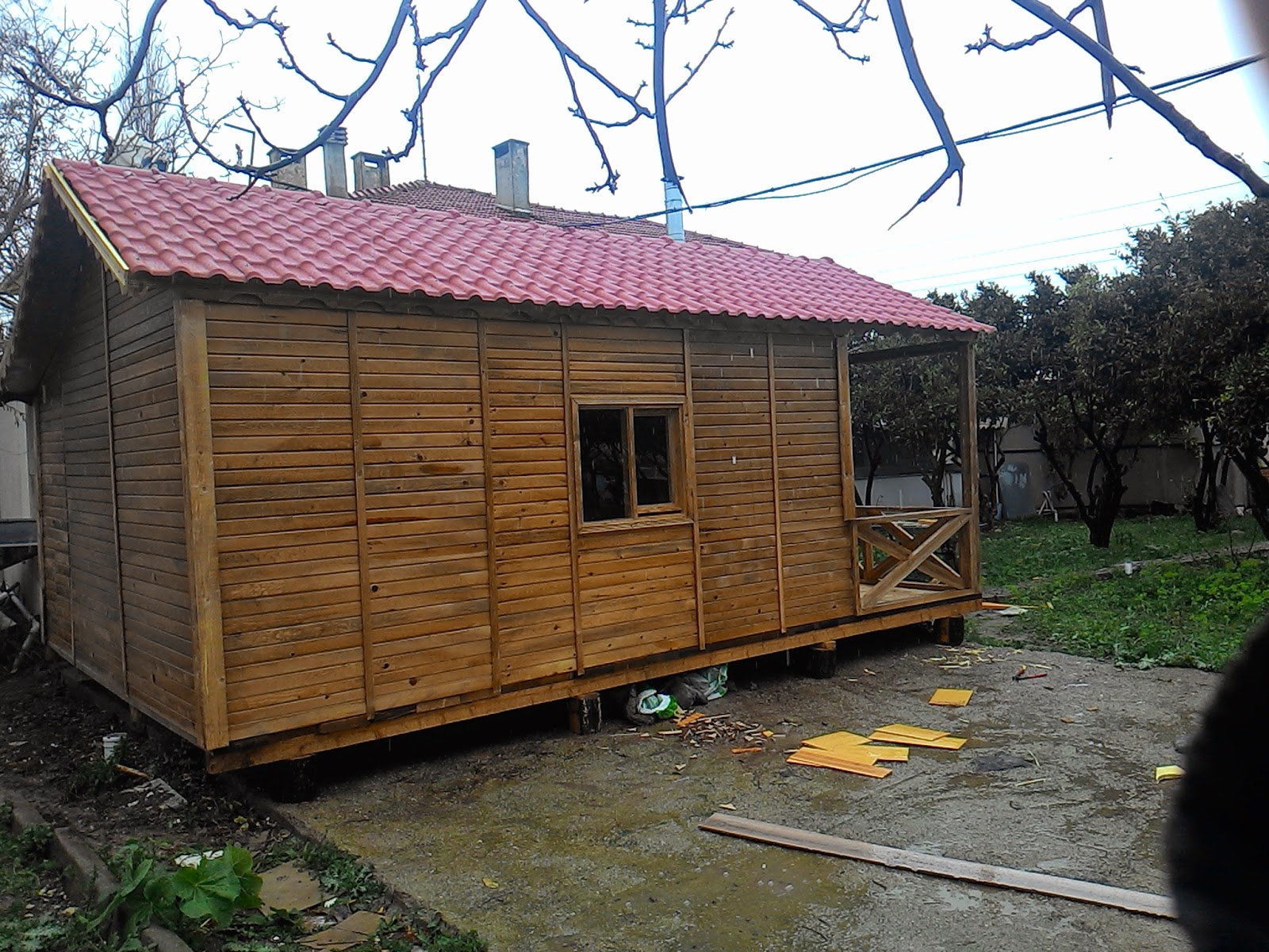 Ahşap ev 20 m2 AHŞAP Bungalow