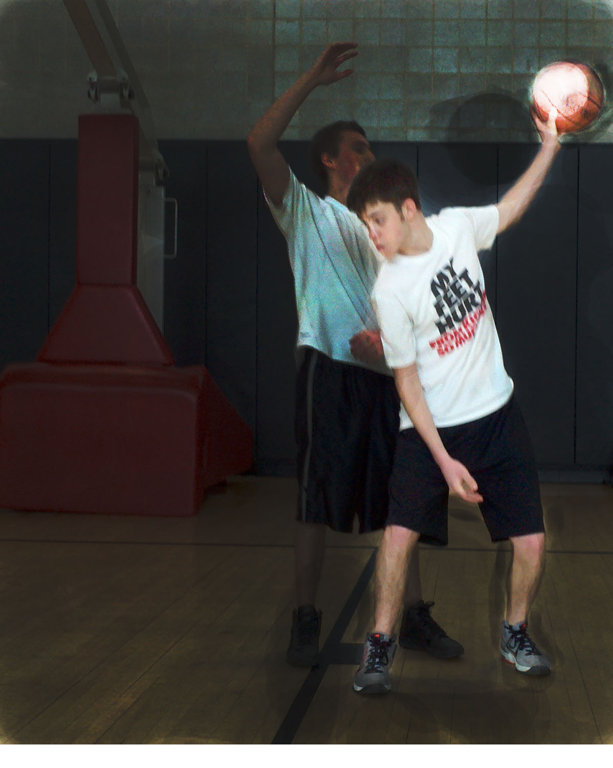 Post Up Basketball