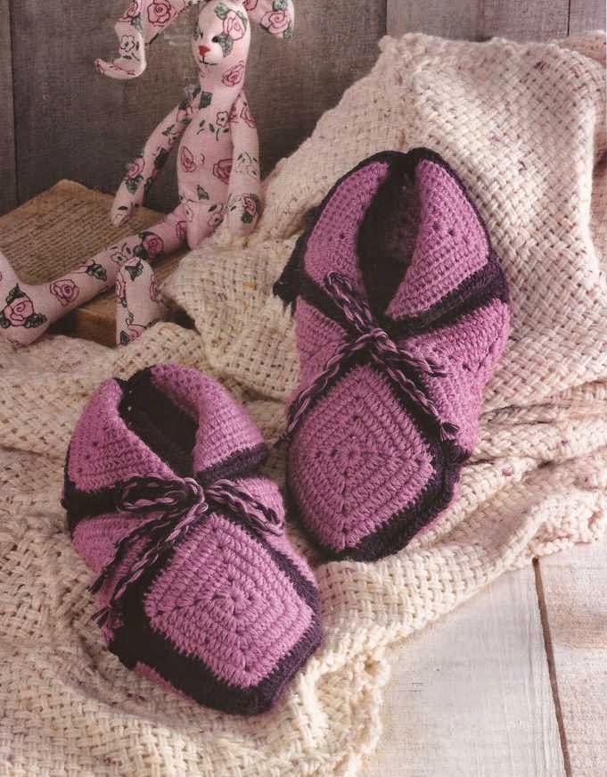 Zapatos a Crochet