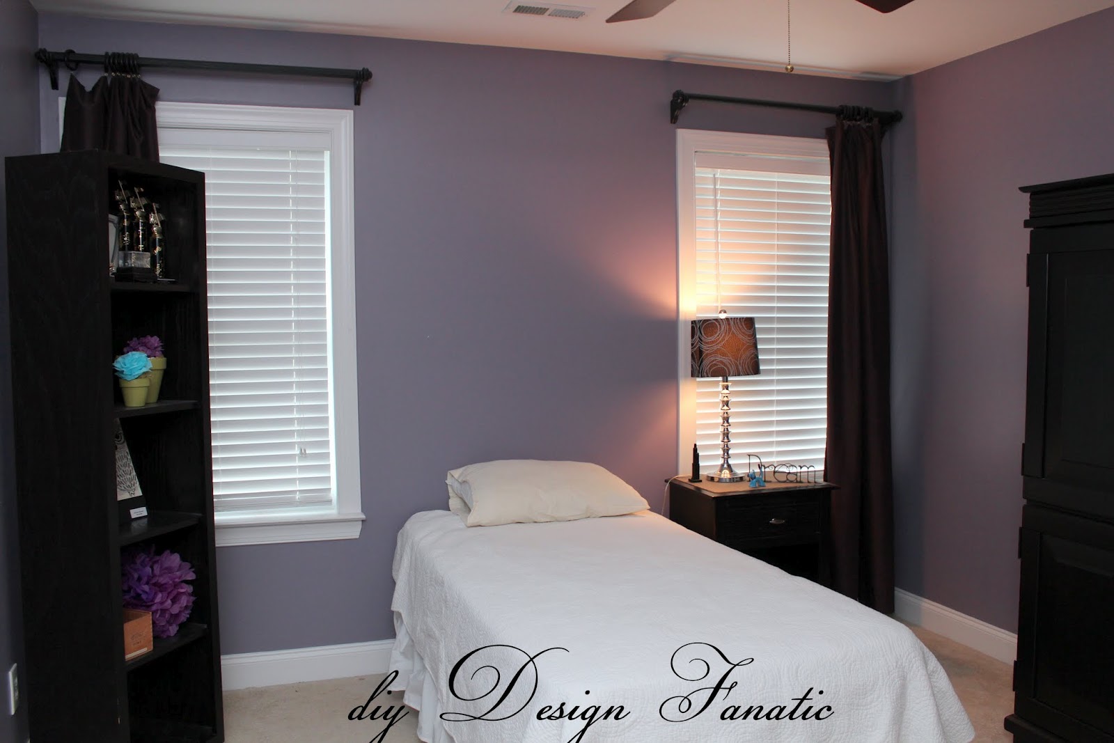 I found a new coverlet at HomeGoods and bought a bedskirt online and